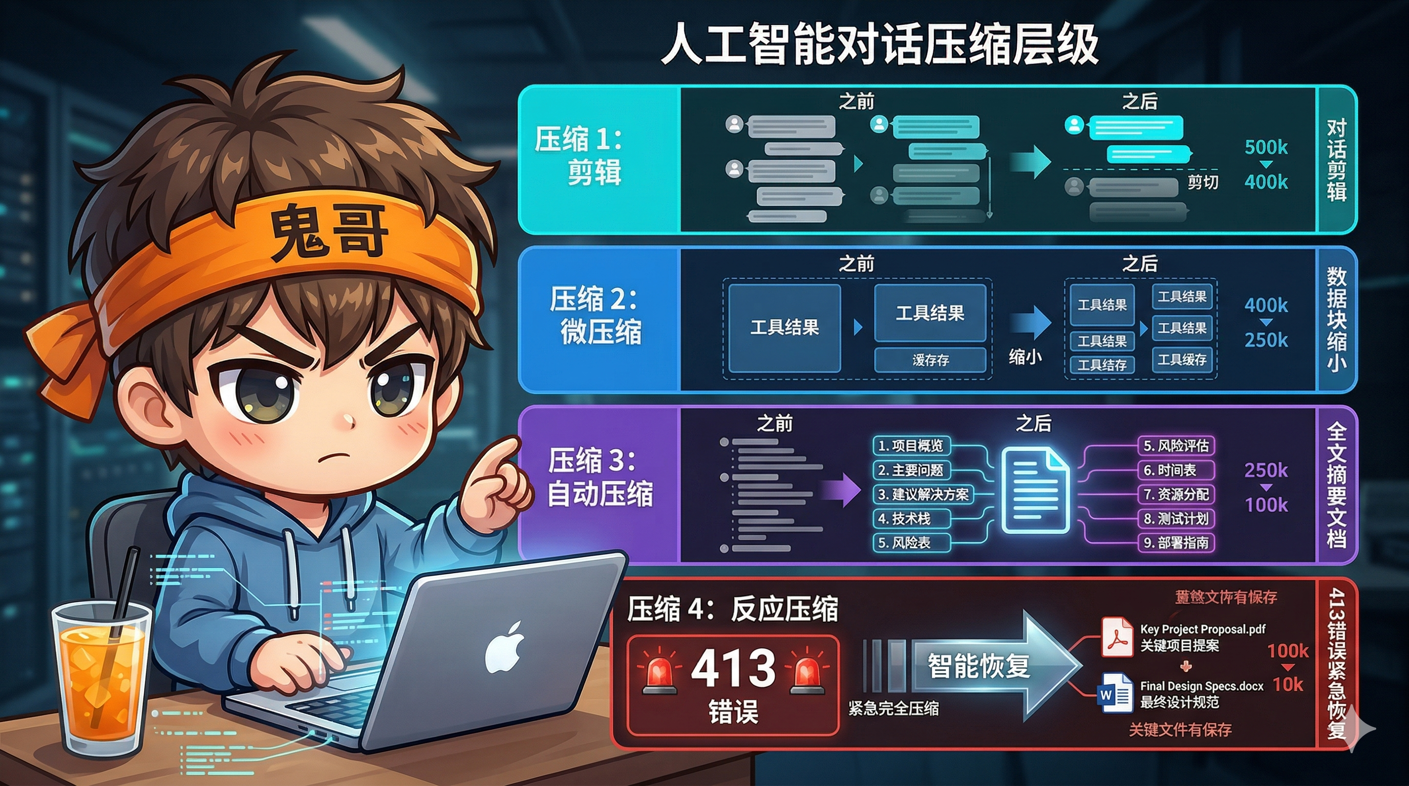 四级压缩体系