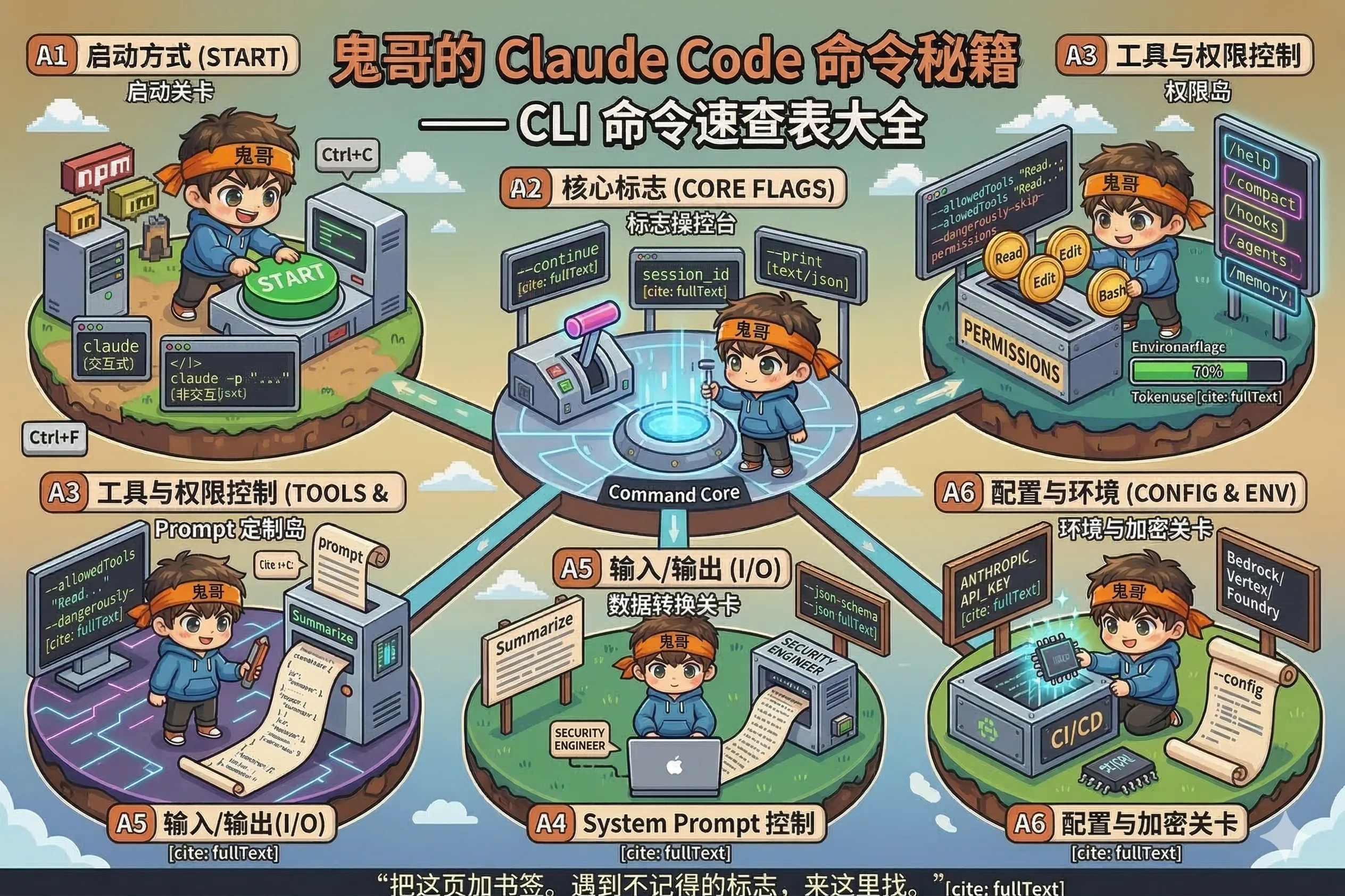 附录 A:CLI 命令速查表