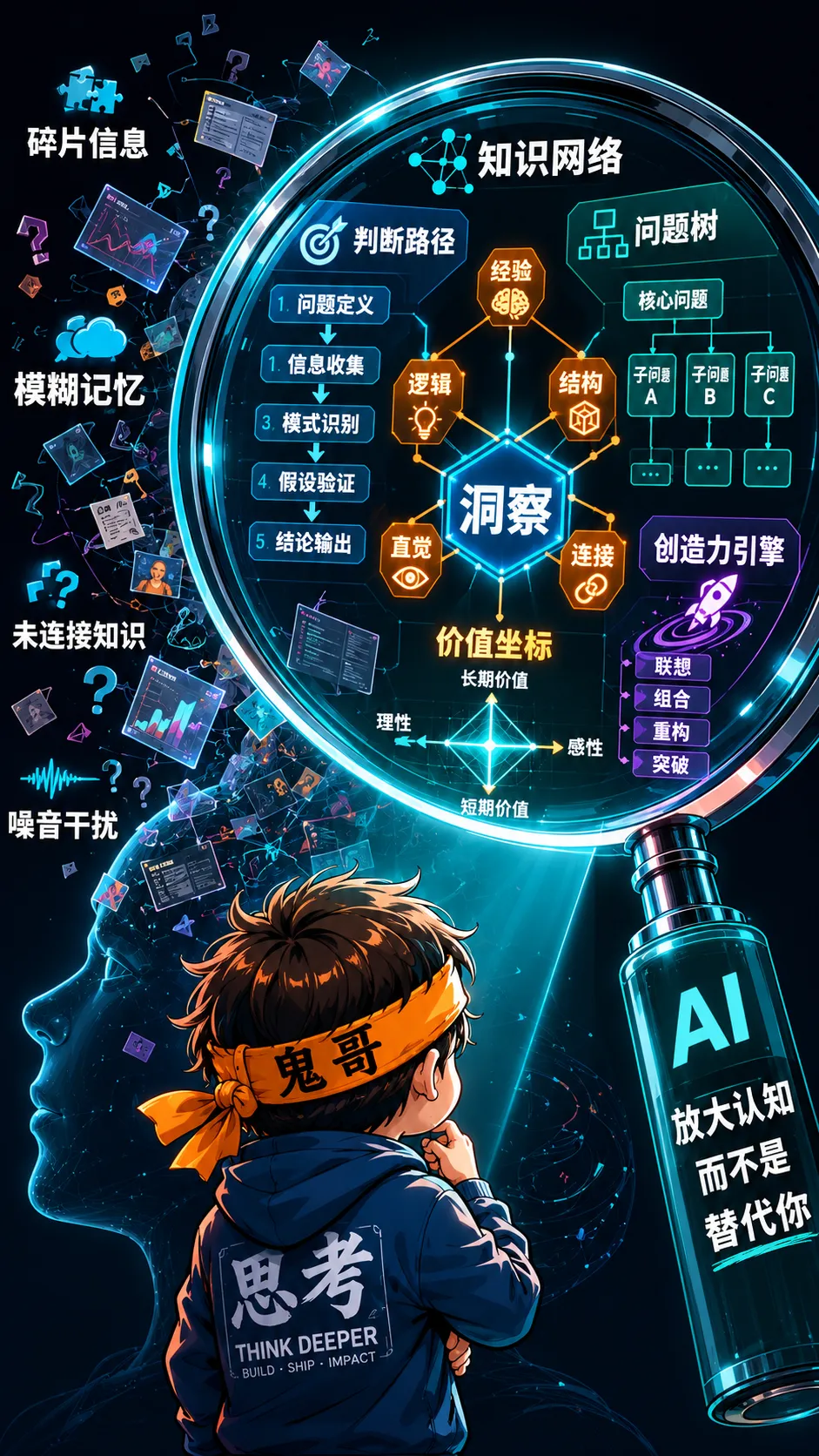 AI 作为放大镜,放大人的认知结构与判断力